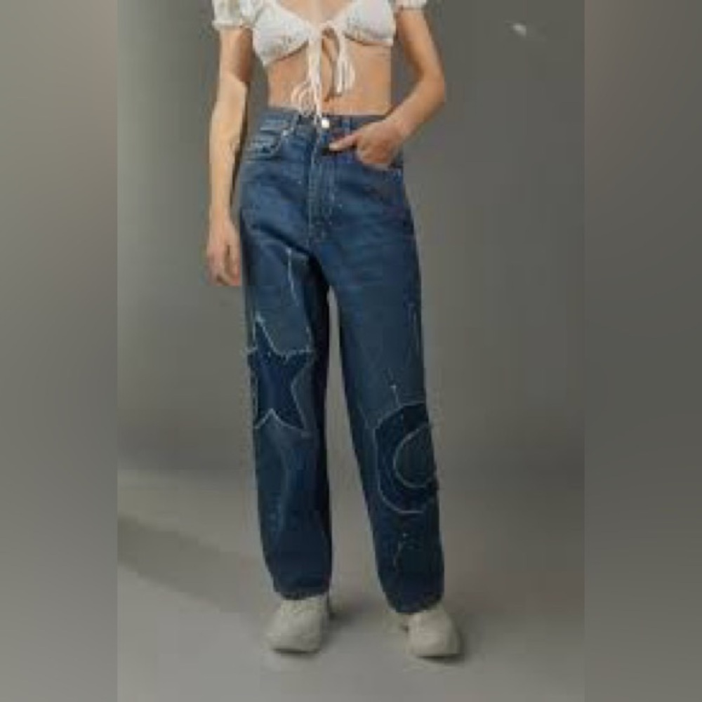 BDG Dark Blue Straight Leg Jeans